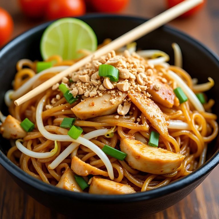 One-Bowl Pad Thai – 20-Minute Noodle Takeout Fakeout