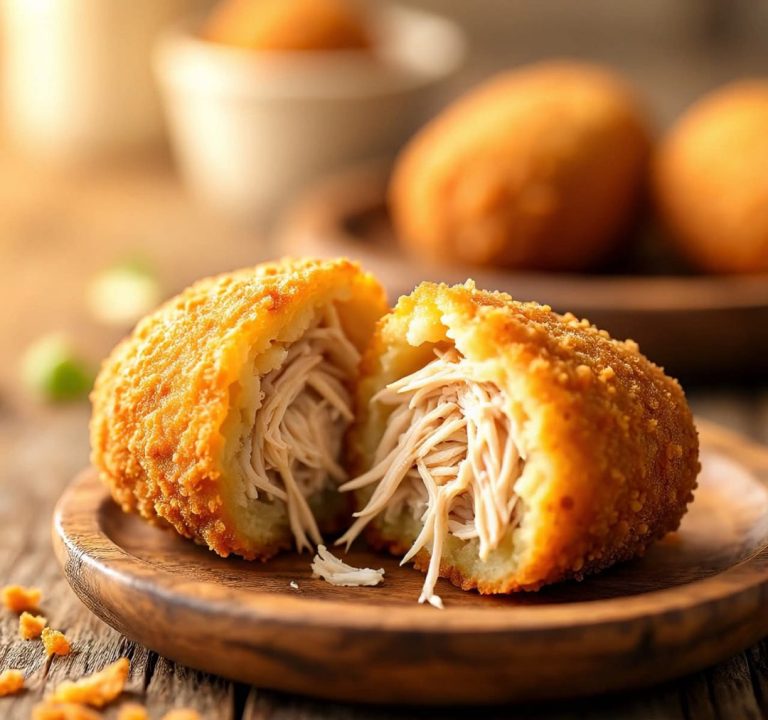 Coxinha – Brazil’s Crispy Chicken Croquette