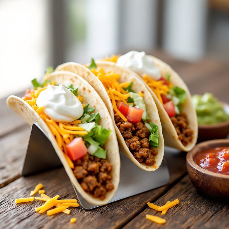 One-Bowl Ground Beef Tacos – Classic Taco Night in 20 Minutes