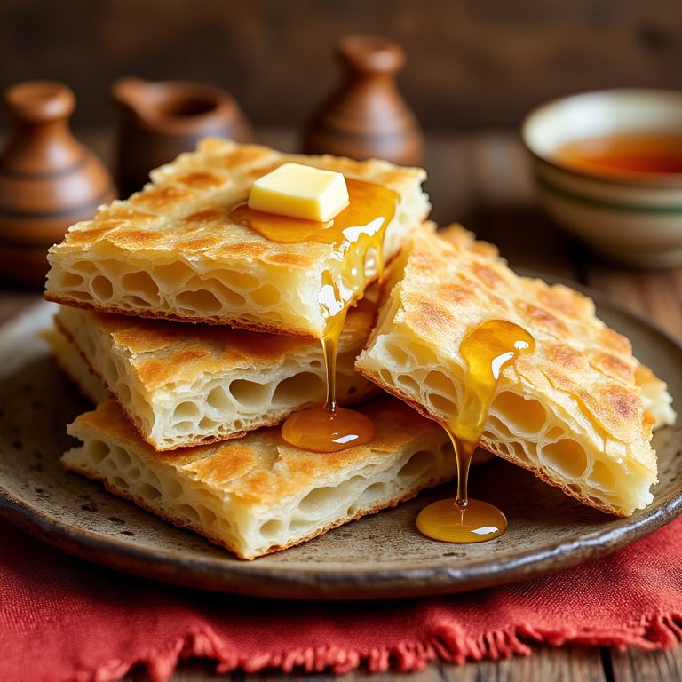 One-Bowl Moroccan Msemen – Flaky Layered Flatbread in 45 Minutes
