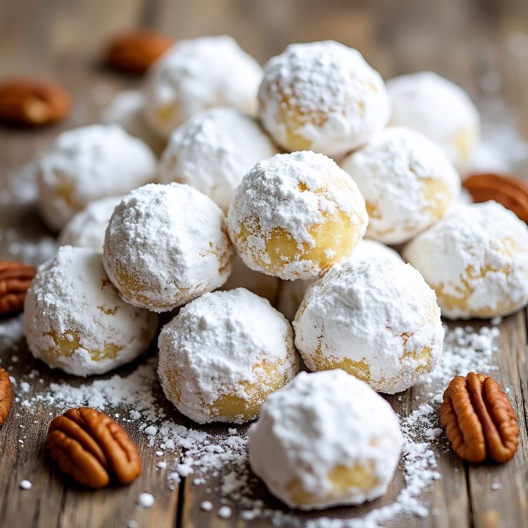 One-Bowl Mexican Wedding Cookies – 20-Minute Melt-In-Your-Mouth Treats