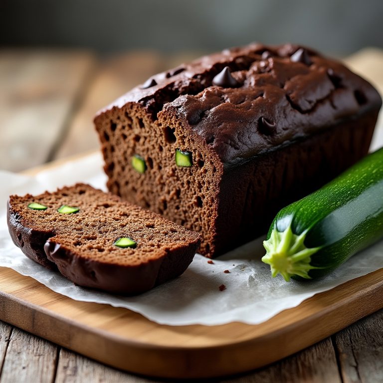 One-Bowl Chocolate Zucchini Bread – Super Moist, Hidden Veggies