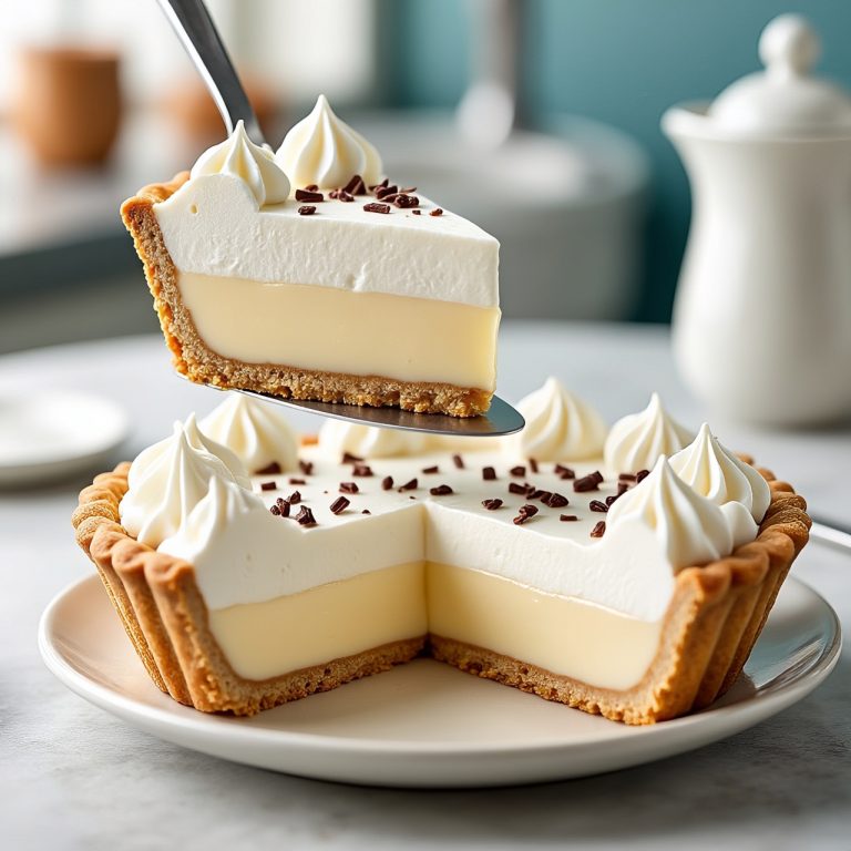One-Bowl No-Bake Cream Pie – 10-Minute Old-Fashioned Dessert