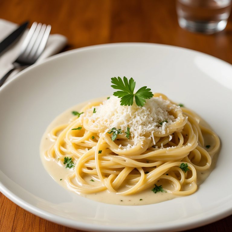  Classic Creamy Garlic Butter Pasta – Ready in 15 Minutes