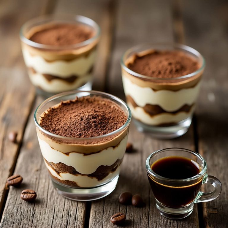 One-Bowl No-Bake Tiramisu Cups – 15-Minute Italian Classic