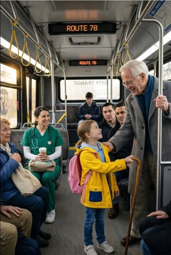 Une jeune fille a cédé sa place à une personne fragile et inconnue dans un bus bondé. Ce qui s’est passé ensuite a changé la vie de sa famille à jamais.
