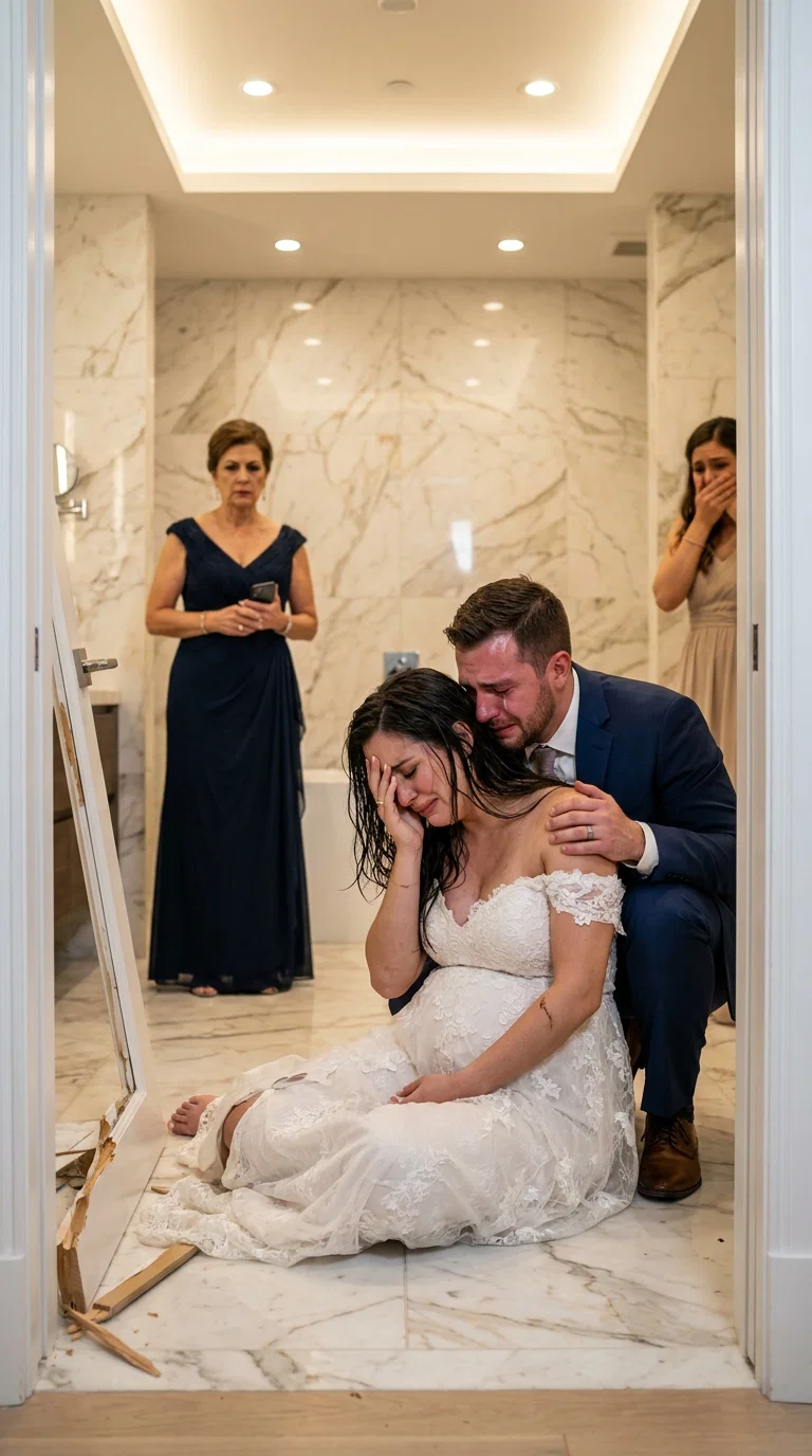 « Pas aujourd’hui. C’est le jour d’Anna, et tu resteras ici tranquillement jusqu’à ce que ce soit fini ! » siffla ma belle-mère cruelle, m’enfermant dans les toilettes de la salle pendant un accouchement douloureux.