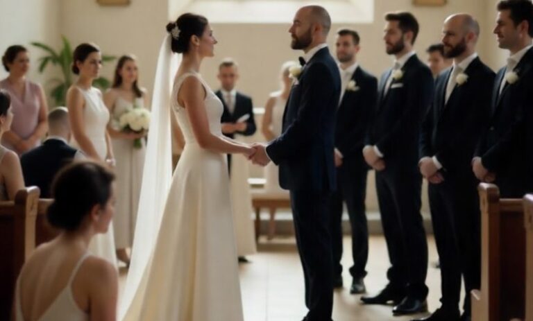 Le jour de mon mariage, juste avant que je puisse prononcer mes vœux, ma demoiselle d’honneur s’est soudainement levée et a révélé qu’elle était enceinte de l’enfant de mon mari.