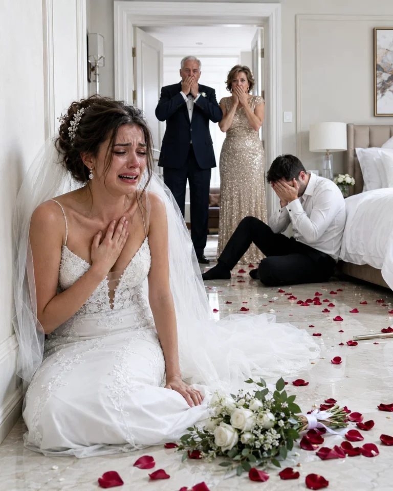 Le soir de ses noces, la mariée poussa un cri, et sa belle-mère fit irruption dans la pièce. Elle la trouva tremblante sur le sol tandis que son fils murmurait : « Elle a dû payer. »