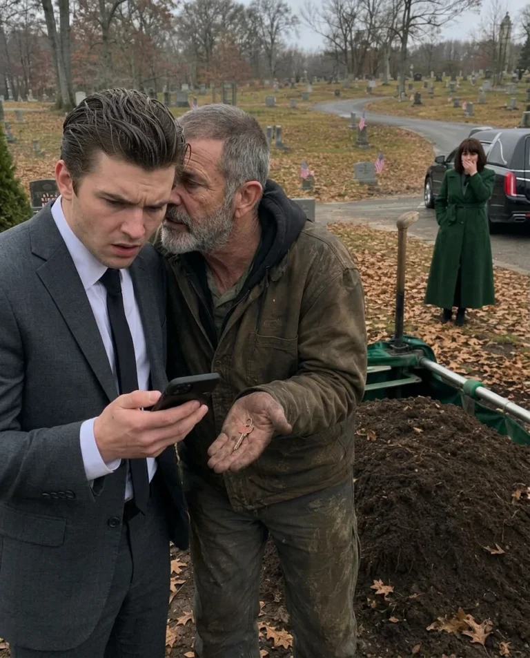 Au cimetière, près de la tombe de mon père, un fossoyeur m’a révélé que le cercueil était vide et m’a remis la clé de la vérité.