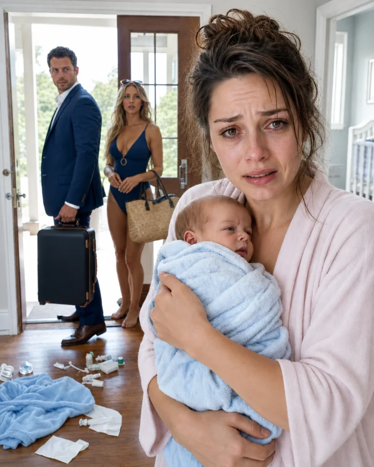 Mon mari m’a abandonnée, ainsi que notre fils de trois jours, transi de froid, pour s’envoler avec sa maîtresse. Pendant qu’ils publiaient des photos de cocktails et de couchers de soleil, je hurlais