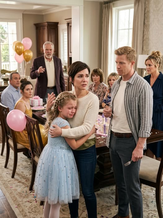 Lors de la dixième fête d’anniversaire de ma fille, ma famille s’est rangée du côté de leur fils préféré au lieu d’elle. Je suis parti et je suis resté jusqu’à cinq ans plus tard, quand un document secret m’a amené dans leur salle de conseil quelques instants avant une transaction de $62 millions.