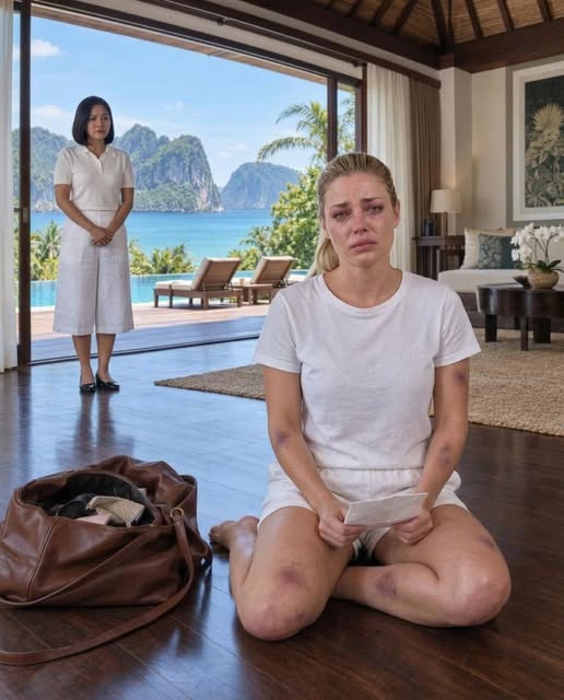 Je me suis réveillé dans notre hôtel en Thaïlande et j’ai découvert que mon mari et sa famille avaient disparu. Ils ont pris mon téléphone, volé mon passeport et ont même annulé mon vol de retour. La seule chose que mon mari a laissée derrière lui était une note: «Vous êtes seul. Déterminez-le. »