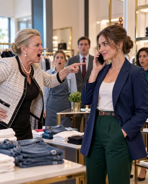 Ma belle-mère a annoncé: «Je dirige ce magasin maintenant, tu es viré», alors j’ai souri, j’ai appelé le PDG et lui ai dit: «elle a une surprise pour toi»…