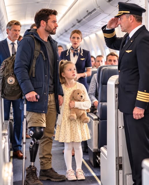 Le vol d’honneur: comment le sacrifice tranquille d’un père pour sa défunte épouse, un agent de vol injuste et une rencontre militaire inattendue dans la cabine de première classe a apporté la guérison, la grâce et un gardien de la famille à vie au monde en deuil d’une jeune fille sous le ciel de la Caroline