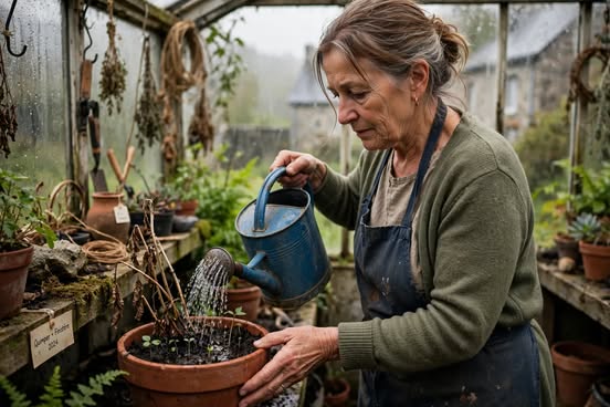 Ma mère a arrosé une plante morte pendant 4 ans. Hier elle m’a dit pourquoi.