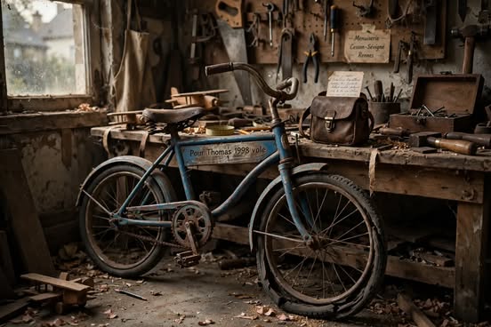 Mon père a gardé mon vélo cassé pendant 27 ans dans son garage. Je viens de comprendre pourquoi.